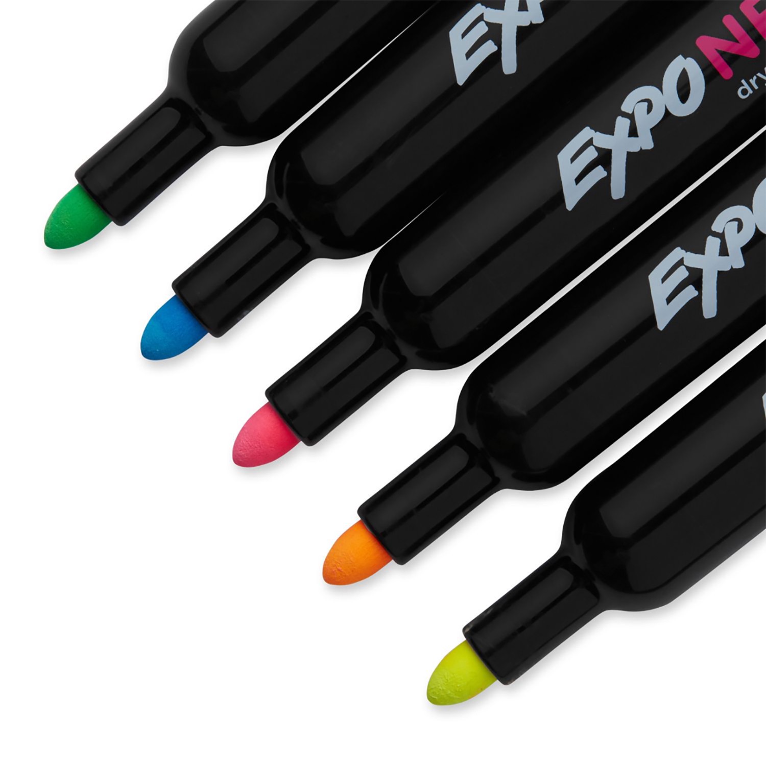 slide 4 of 4, Expo Neon Dry-Erase Bullet Tip Window Markers, 1 ct