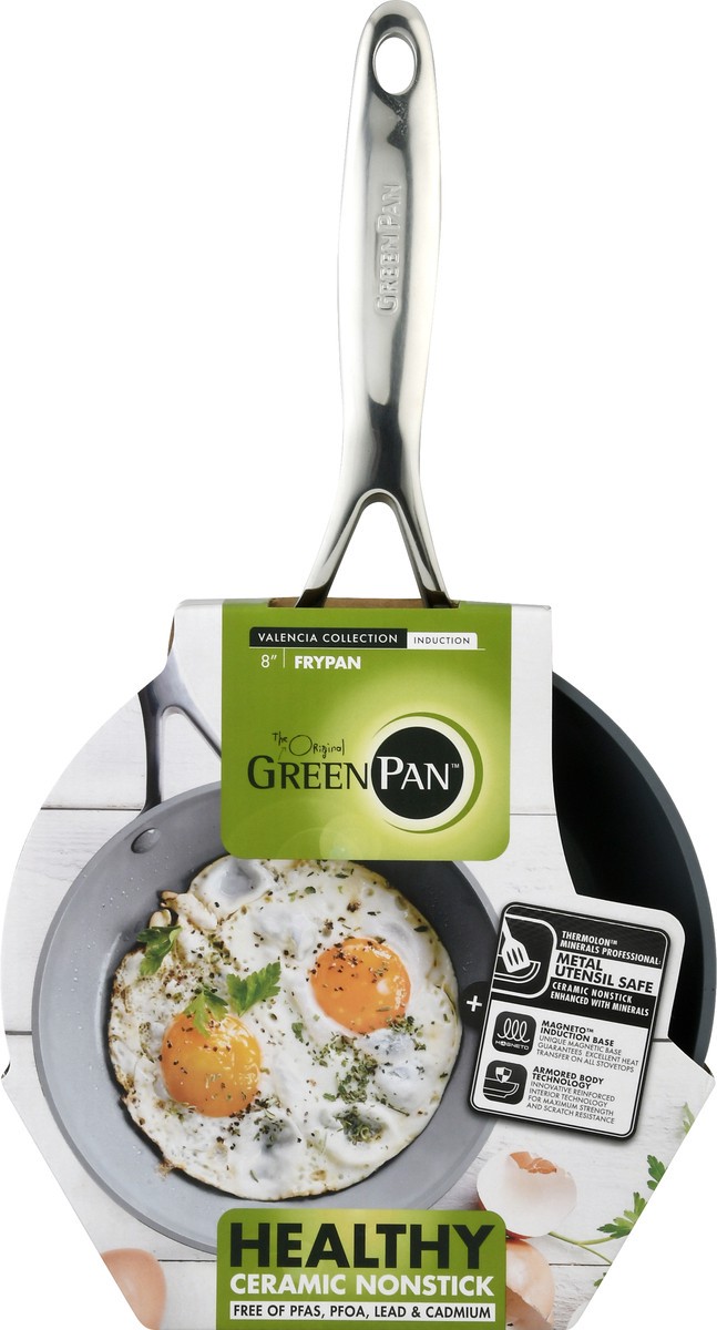 slide 7 of 11, GreenPan Valencia Collection 8 Inch Frypan 1 ea, 1 ea