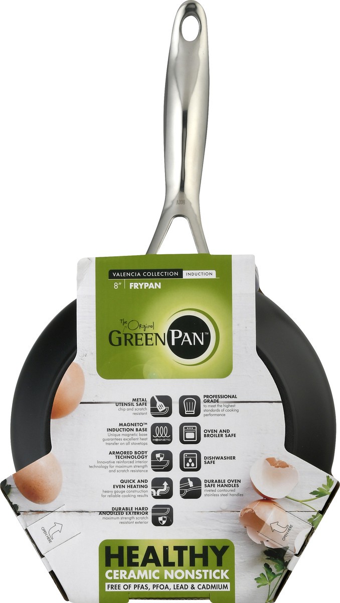slide 9 of 11, GreenPan Valencia Collection 8 Inch Frypan 1 ea, 1 ea
