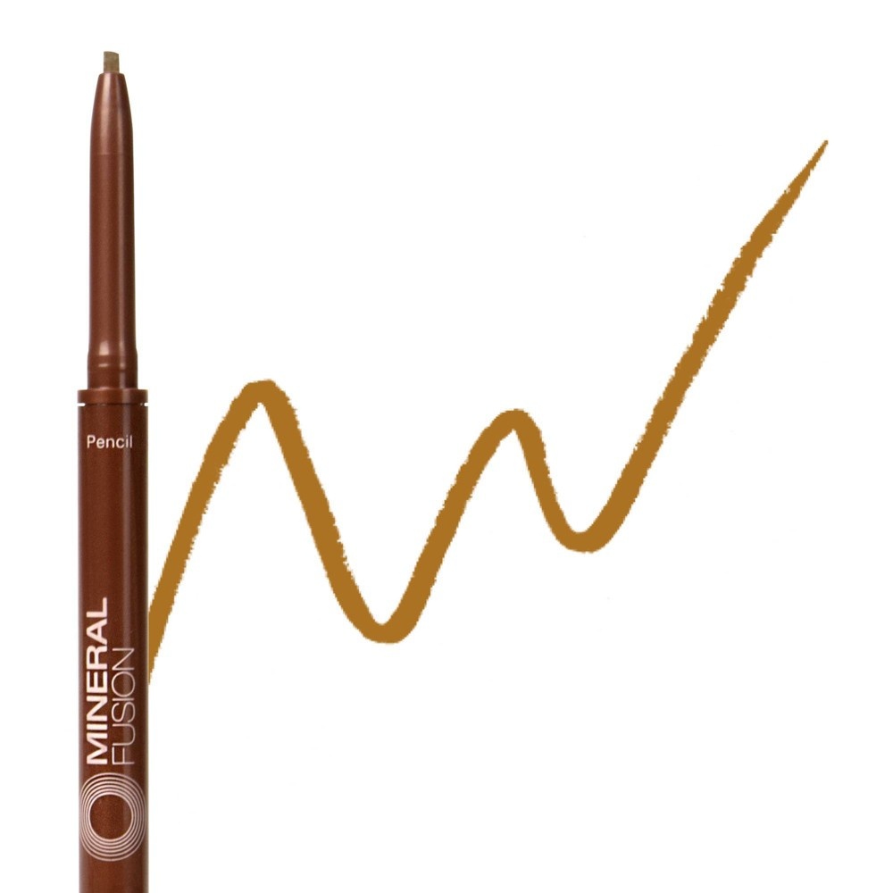 slide 4 of 6, Mineral Fusion Retractable Brow Pencil, Blonde, 1 ct