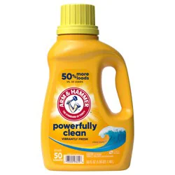 ARM & HAMMER Clean Burst, 50 Loads Liquid Laundry Detergent, 50 Fl oz