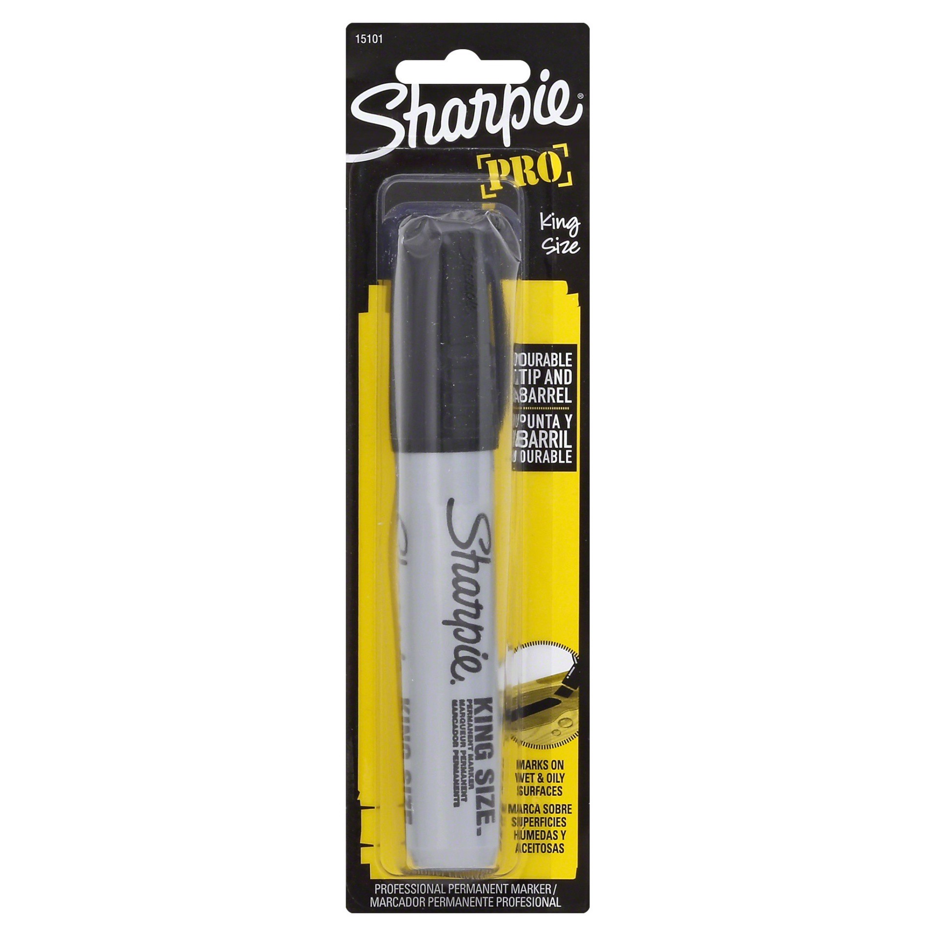 slide 1 of 10, Sharpie Sanford King Size Black Markers, 1 ct