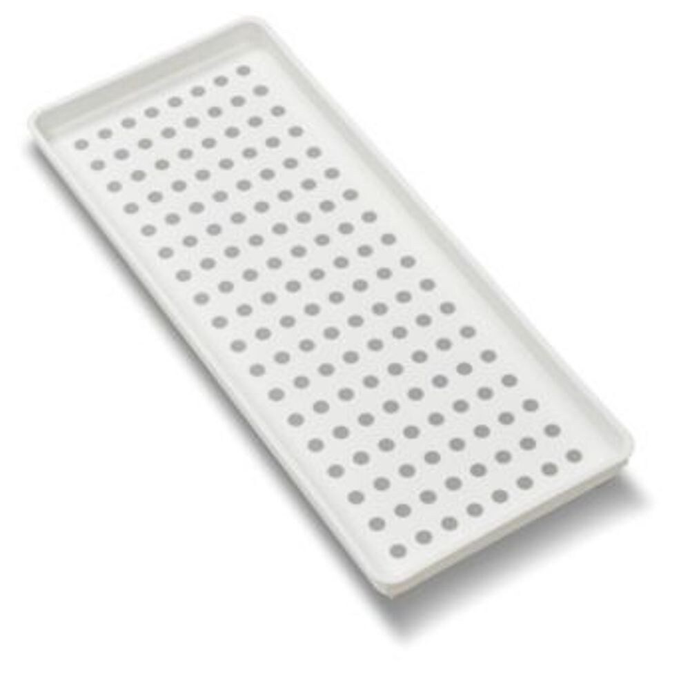 slide 3 of 6, Madesmart Dots Large Stacking Cabinet Shelf In White/Grey, 1 ct