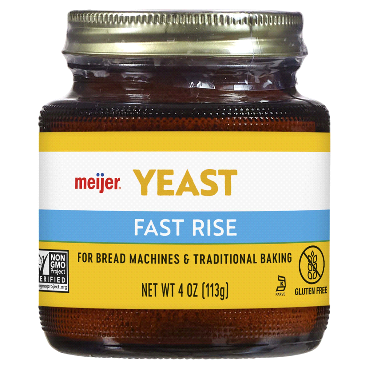 slide 1 of 4, Meijer Fast Rising Highly Active Yeast, 4 oz