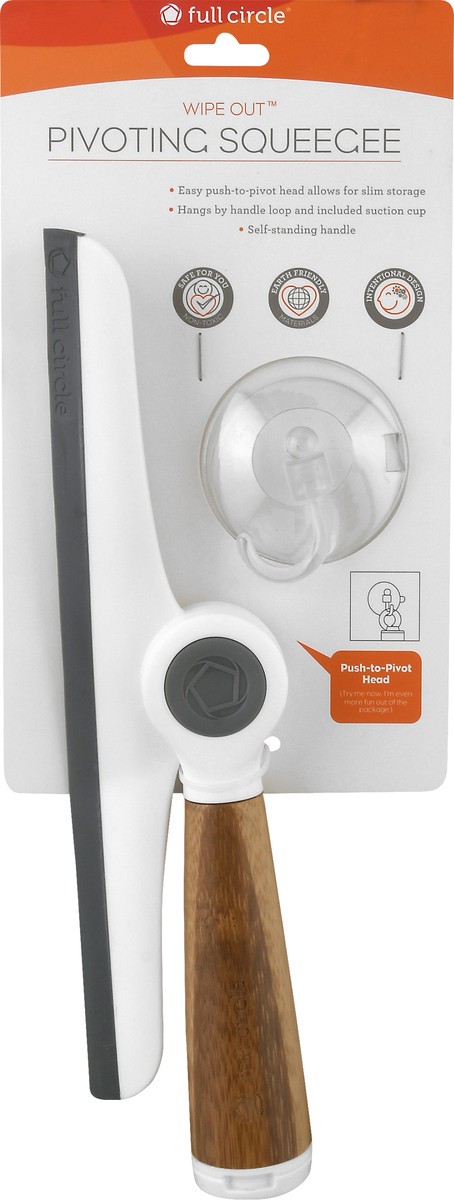 slide 1 of 9, Full Circle Wipe Out Pivoting Squeegee 1 ea, 1 ct