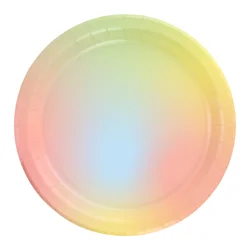 Meijer Sherbet Dinner Plates, 20 Count