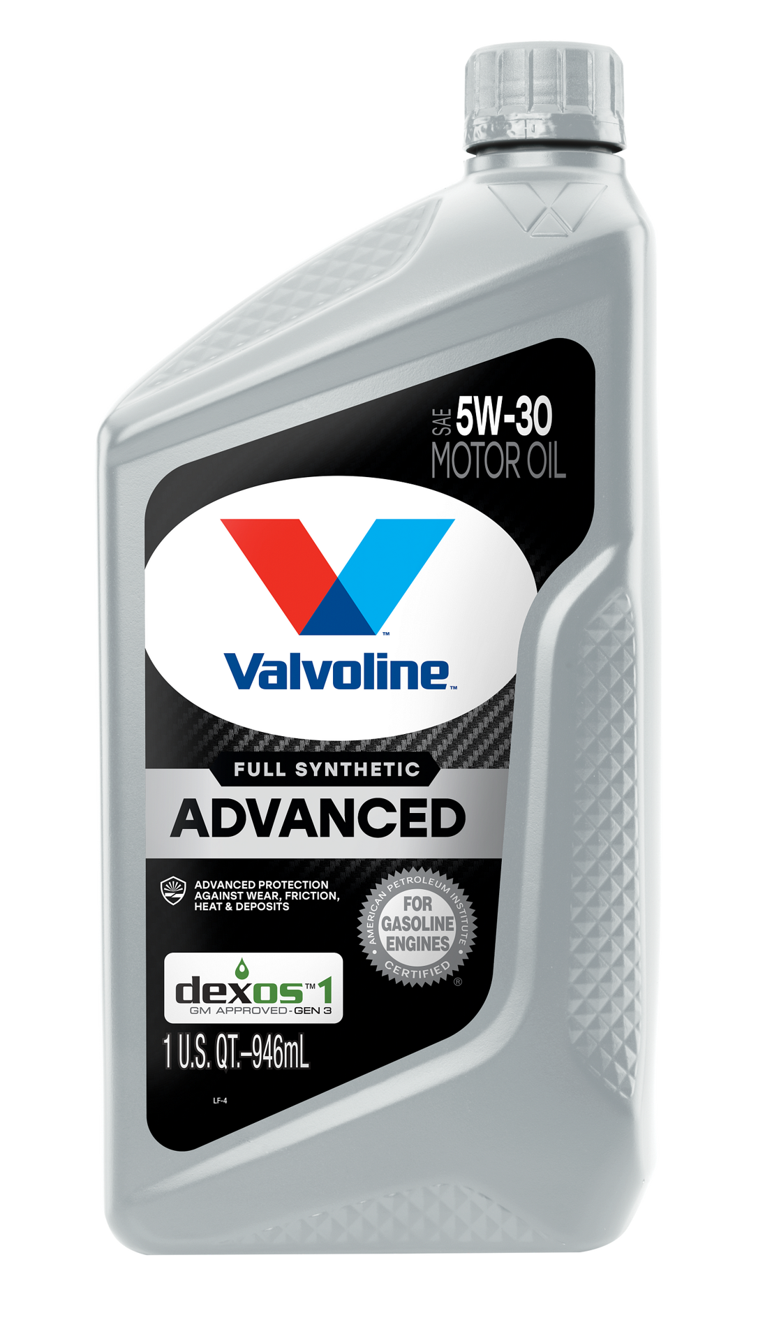 slide 1 of 2, Valvoline Advanced Full Synthetic SAE 5W-30 Motor Oil 1 QT, 1 qt