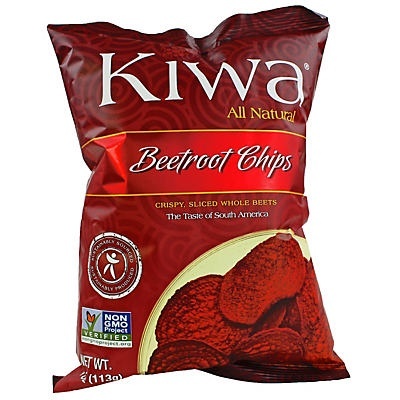 slide 1 of 1, Kiwa Beetroot Chips, 4 oz