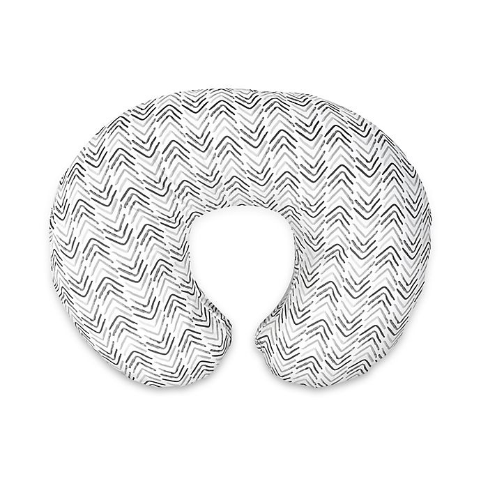 slide 1 of 6, Boppy Original Nursing Pillow and Positioner - Grey Cable, 1 ct