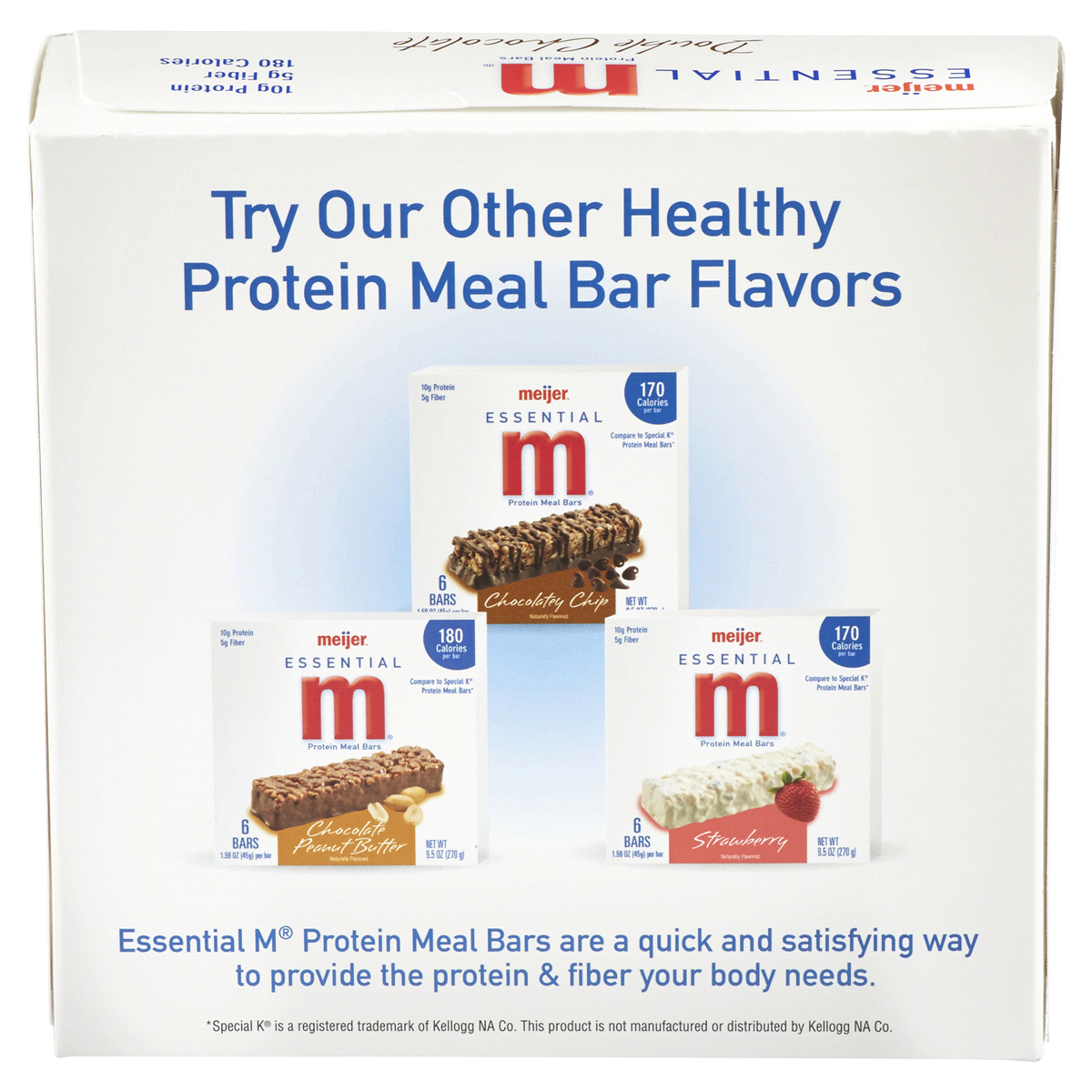 Meijer Double Chocolate Protein Meal Bar 6 ct Shipt