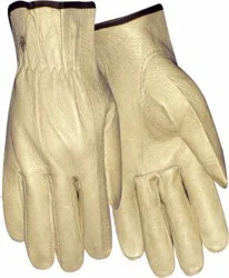 Red Steer Glove Company Men's Cowhide Leather Work Gloves - Tan
