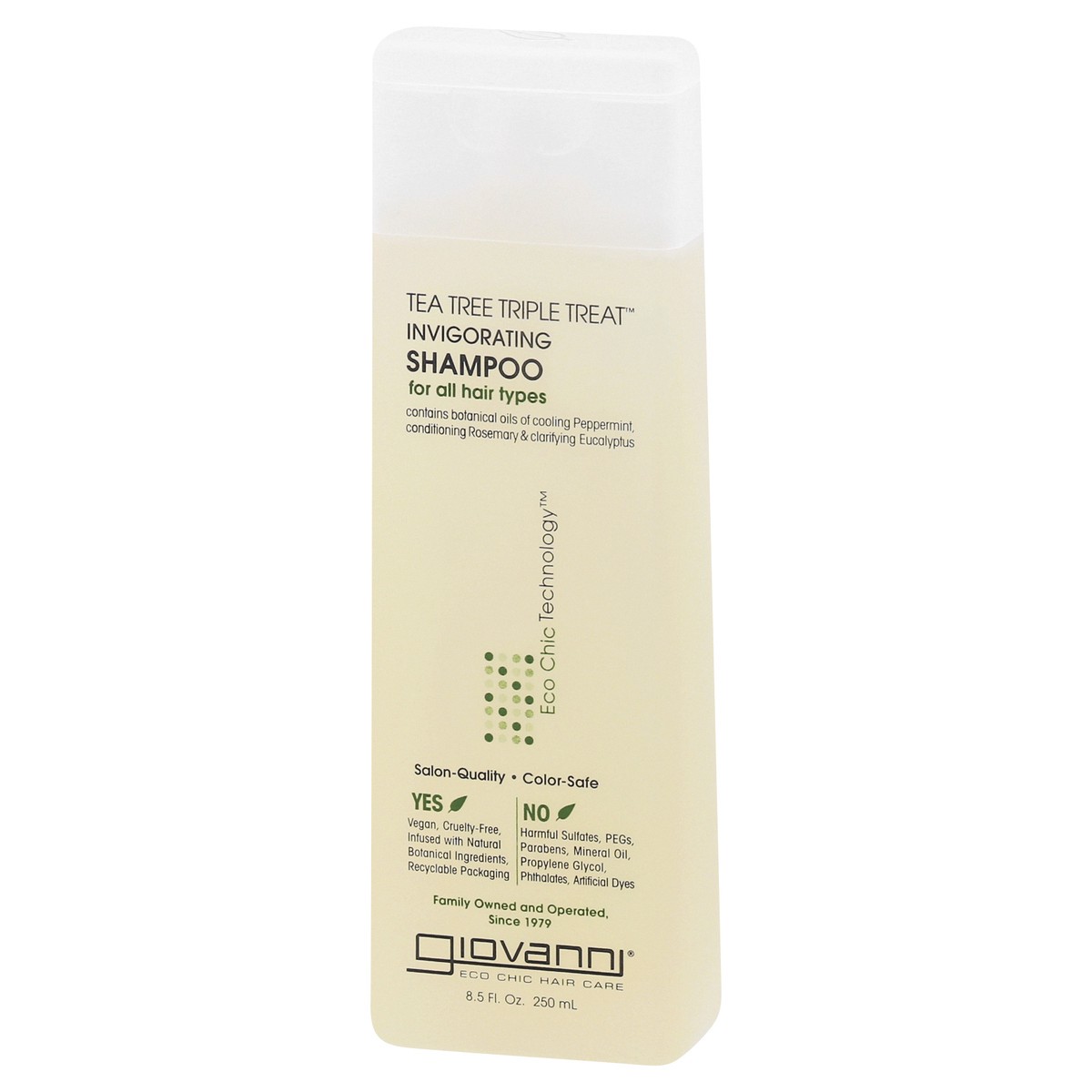 slide 2 of 12, Giovanni Tea Tree Triple Treat Invigorating Shampoo, 8.5 oz