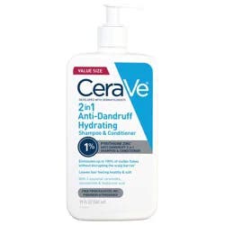 CeraVe Anti-Dandruff Hydrating 2-in-1 Shampoo & Conditioner