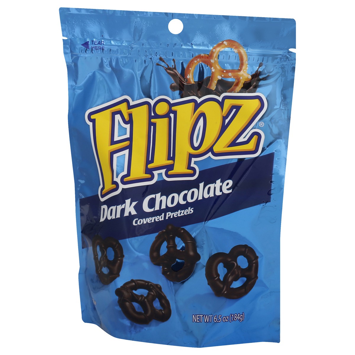 slide 4 of 12, Flipz Covered Dark Chocolate Pretzels 6.5 oz, 6.5 oz