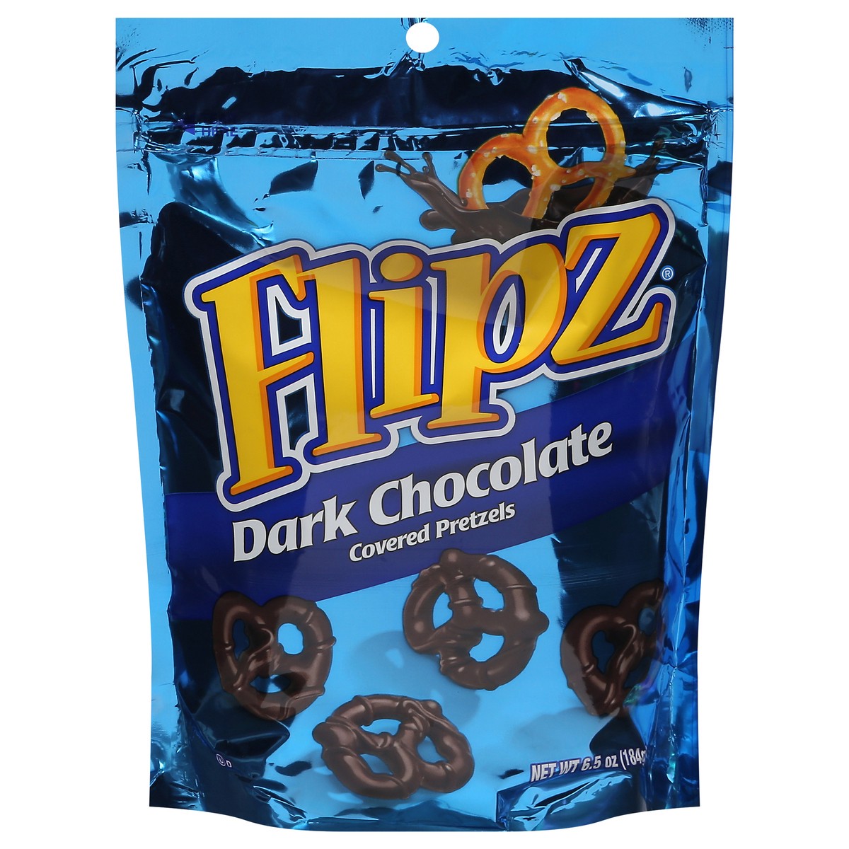 slide 1 of 12, Flipz Covered Dark Chocolate Pretzels 6.5 oz, 6.5 oz