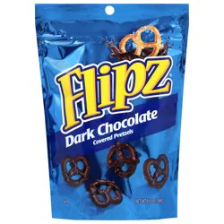 Flipz Dark Chocolate Covered Pretzels 6.5 oz