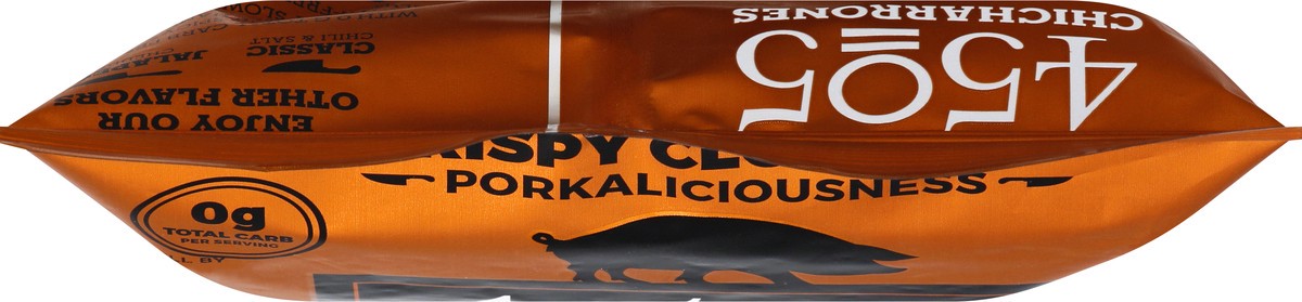 slide 12 of 12, 4505 Meats Chicharrones BBQ Seasoned Fried Pork Rinds - 1.1 oz, 1.1 oz