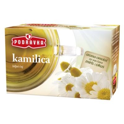 slide 1 of 1, Podravka Kamllica Chamomile Tea, 20 gram