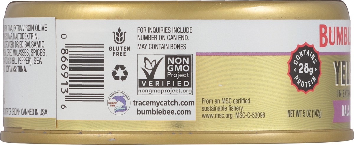 slide 2 of 9, Bumble Bee Prime Balsamic & Herb Yellowfin in Extra Virgin Olive Oil 5 oz, 5 oz