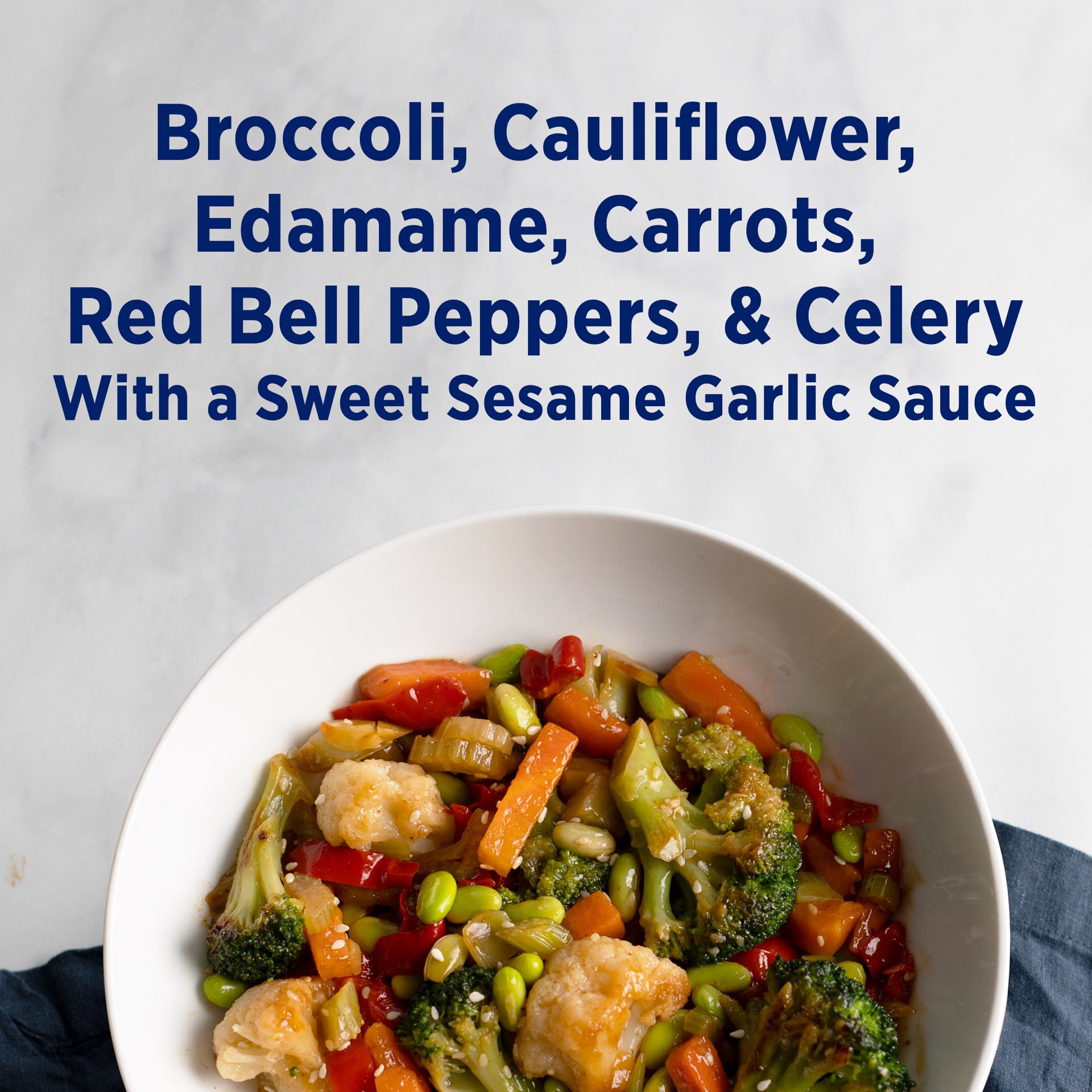 slide 5 of 5, Birds Eye Stir-Fry Sesame Garlic Veggies & Sauce 15 oz, 15 oz
