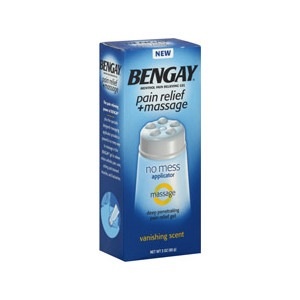 slide 1 of 1, BENGAY Menthol Pain Relieving Gel Vanishing Scent, 3 oz; 85 gram