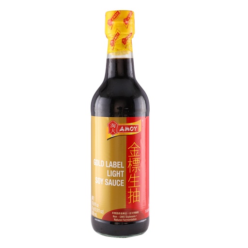 slide 1 of 1, Amoy Soy Sauce-Light Gold Lbl, 16.9 oz