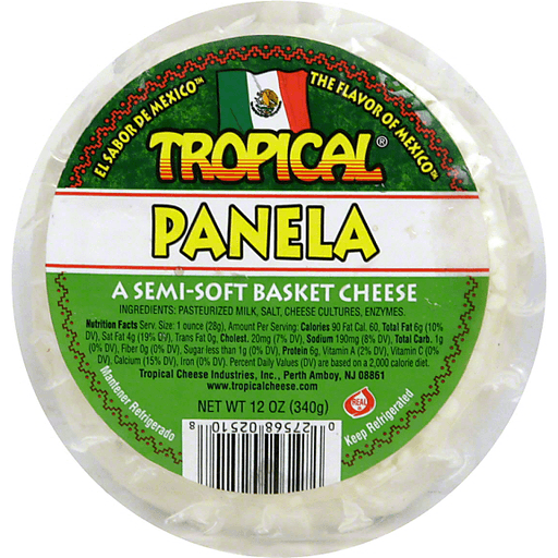 slide 1 of 1, Tropical Queso Panela, 12 oz