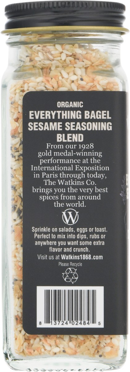 slide 9 of 9, Watkins Organic Everything Bagel, 1 ct