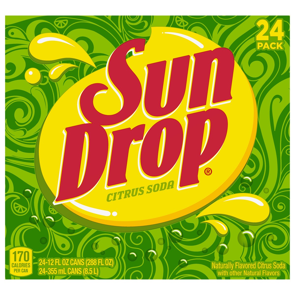 slide 1 of 4, Sun Drop Citrus Soda - 12 fl oz, 12 fl oz