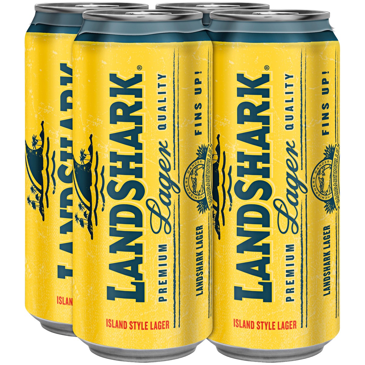 slide 1 of 4, Landshark Lager, 64 fl oz