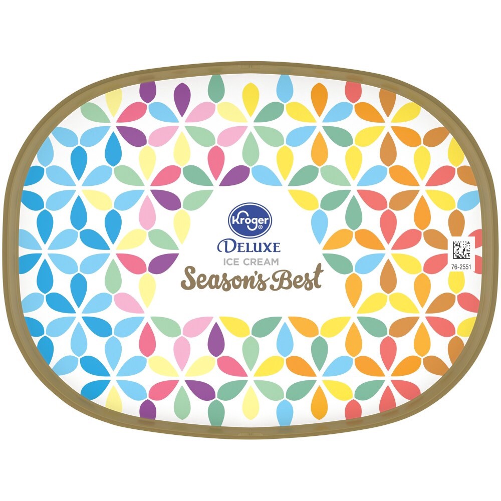 slide 4 of 5, Kroger Deluxe Season's Best Egg Nog Ice Cream, 48 fl oz