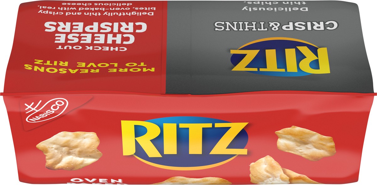 slide 8 of 9, RITZ Crisp and Thins Salt and Vinegar Chips, 7.1 oz, 7.1 oz