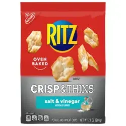 Ritz Crisp & Thins Salt & Vinegar Chips
