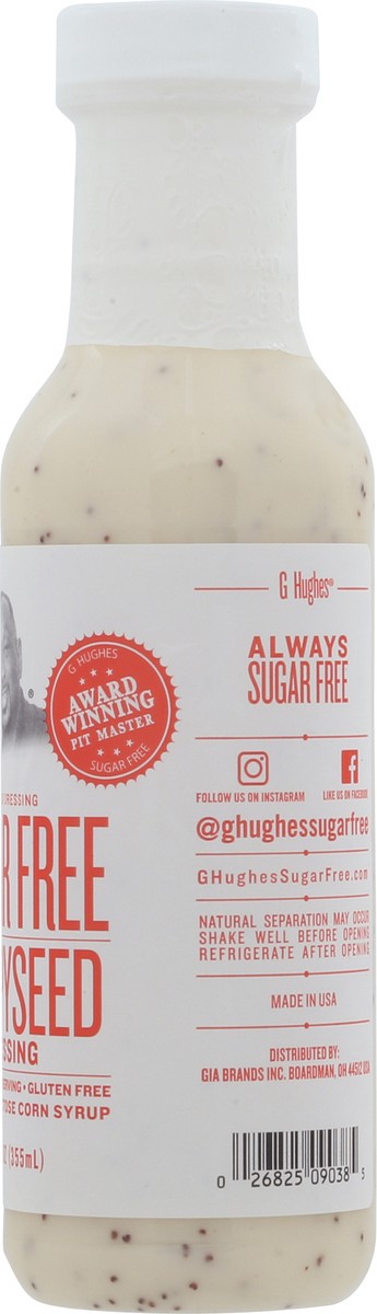 slide 8 of 9, G Hughes Sugar Free Poppyseed Salad Dressing 12 fl oz, 12 fl oz