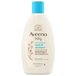 Aveeno Baby Wash & Shampoo, 8 Fl. Oz