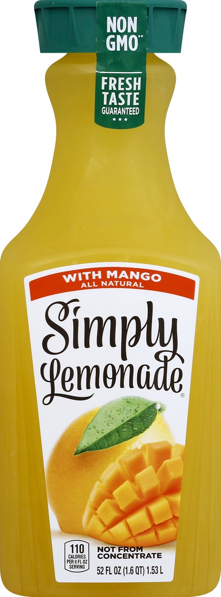 slide 1 of 5, Simply Lemonade Lemonade - 52 oz, 52 oz