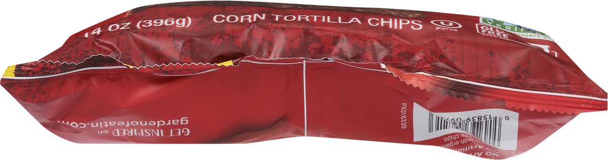 slide 5 of 12, Garden of Eatin' Organic Red Hot Blues Flavored Corn Tortilla Chips 14 oz, 14 oz