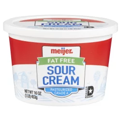 Meijer Sour Cream Fat Free