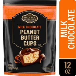 Private Selection Milk Chocolate Peanut Butter Cups Candy Pouch