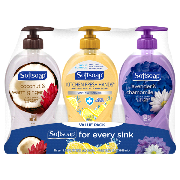 slide 1 of 2, Softsoap Liquid Hand Soap, Variety Pack, 11.25 fl oz