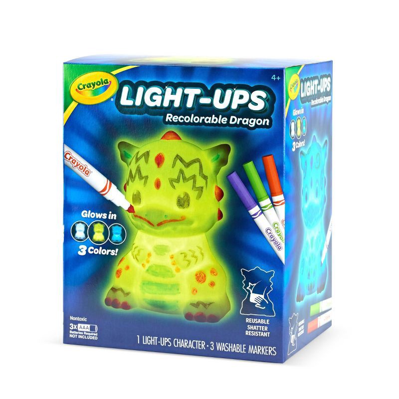 slide 4 of 7, Crayola Light Ups Dragon, 1 ct