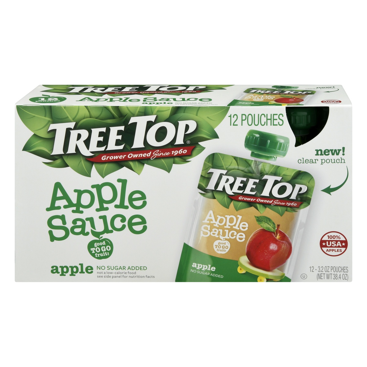 slide 1 of 1, Tree Top Apple Sauce, Apple, 