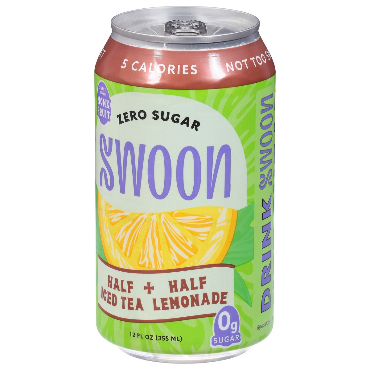 slide 3 of 9, Swoon Zero Sugar Half and Half Lemonade - 12 fl oz, 12 fl oz