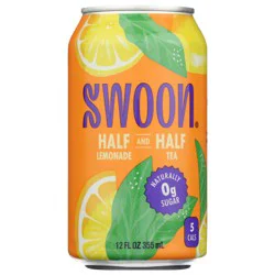 Swoon Zero Sugar Half and Half Lemonade - 12 fl oz