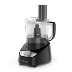 BLACK+DECKER Black + Decker 8-Cup Food Processor - Black