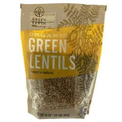 Green Earth Organics Green Lentils