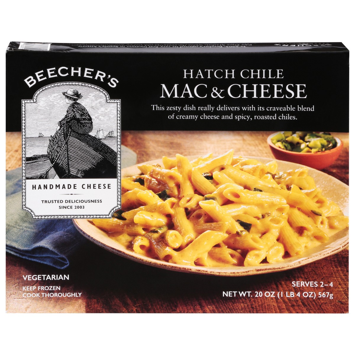 slide 1 of 13, Beecher's Hatch Chile Mac & Cheese 20 oz, 20 oz