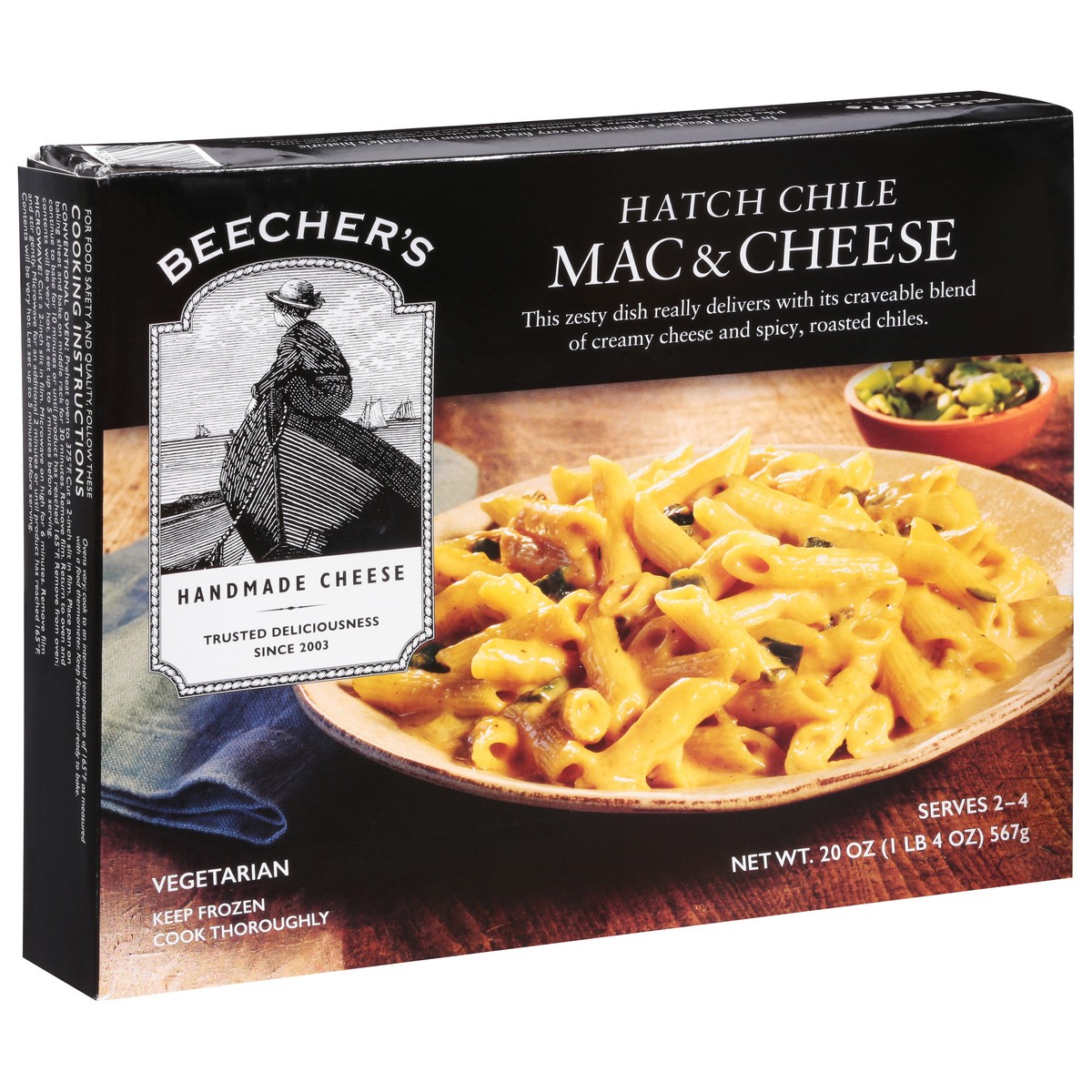slide 10 of 13, Beecher's Hatch Chile Mac & Cheese 20 oz, 20 oz