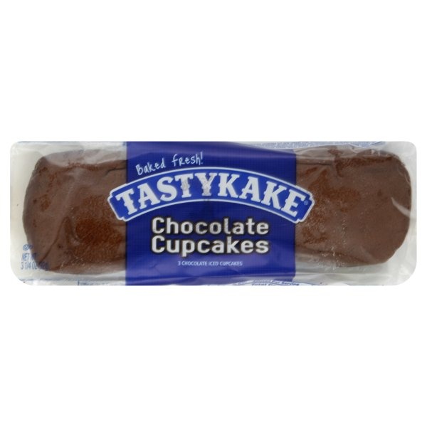 slide 1 of 1, Tastykake Chocolate Cupcakes, 3 ct; 3.25 oz