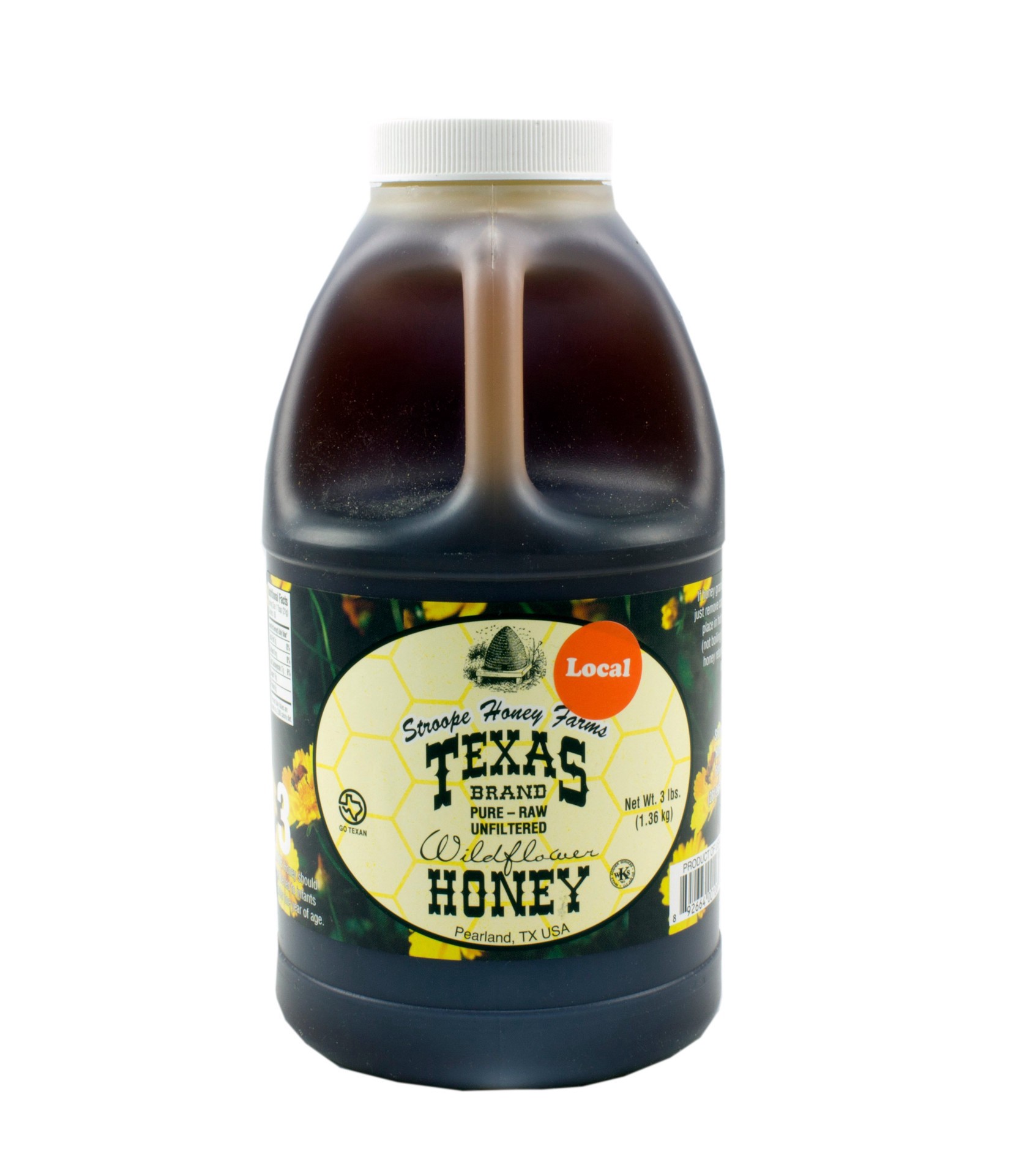 slide 1 of 1, Stroope Honey Farms Texas Brand Wildflower Honey, 3 lb